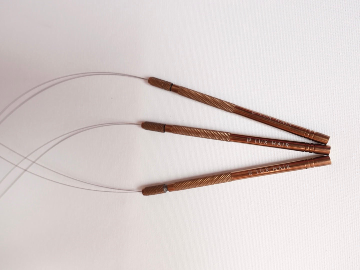 Professional hair extension looper tool for installs