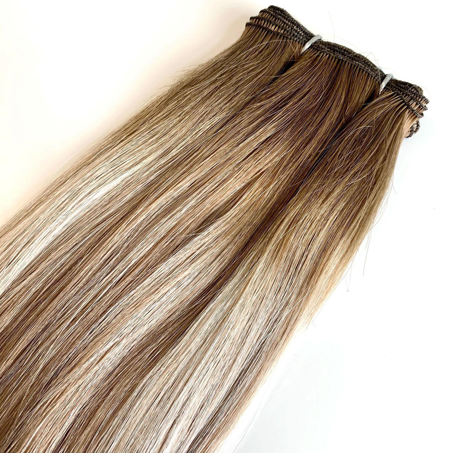 Luxury Hair Club Pro Hand-Tied Wefts for Stylists – Seamless